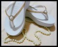 Chinelo c/ pérola